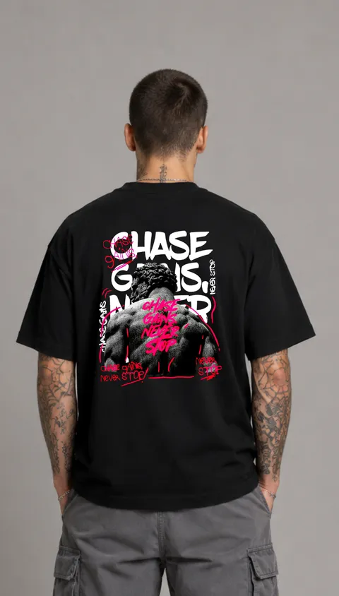 Remera Over Chase Gains, vista 1