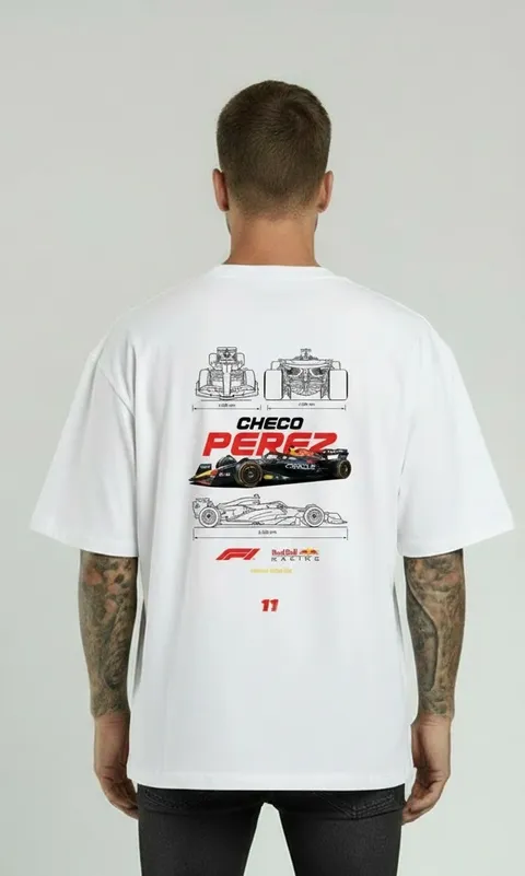 Remera Over Checo, vista 1
