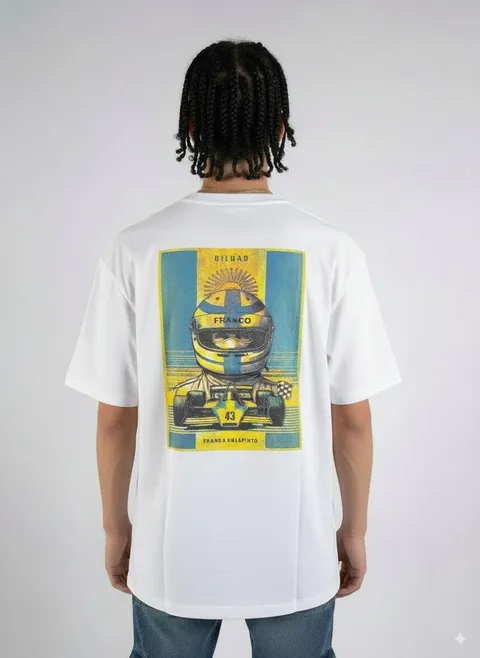 Remera Over Colapinto, vista 3