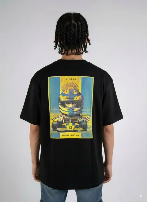 Remera Over Colapinto, vista 1