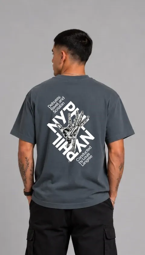 Remera Over Conducted, vista 3