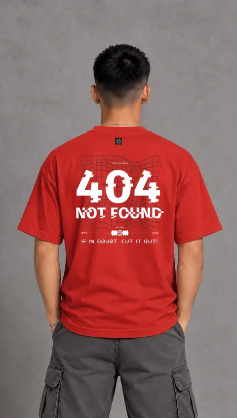 Remera Over Cut It Out, vista 1