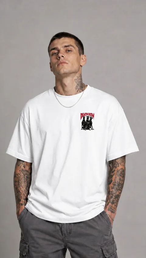 Remera Over Deathrow, vista 2