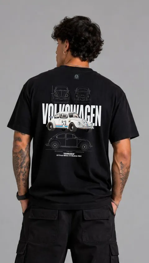 Remera Over Escarabajo, vista 1