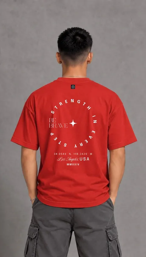 Remera Over Every Step, vista 1