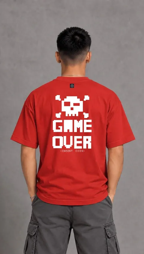 Remera Over Game Over, vista 1