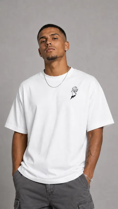 Remera Over Ghost, vista 2