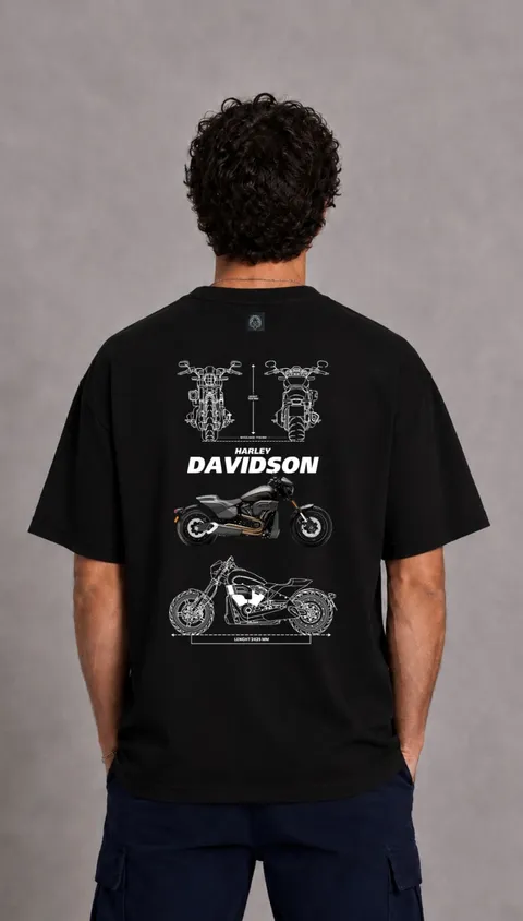 Remera Over Motorcycle, vista 1