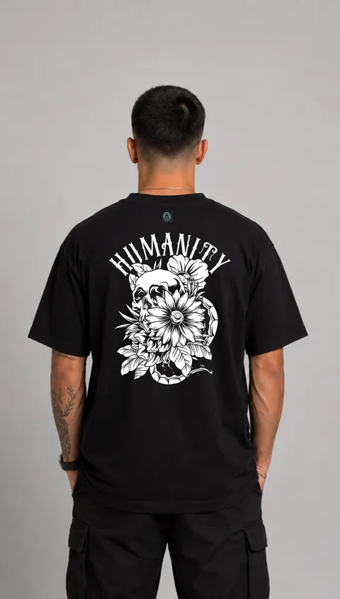 Remera Over Humanity, vista 1
