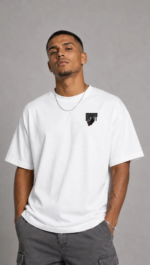 Remera Over Impact, vista 2