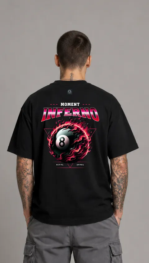 Remera Over Inferno, vista 1