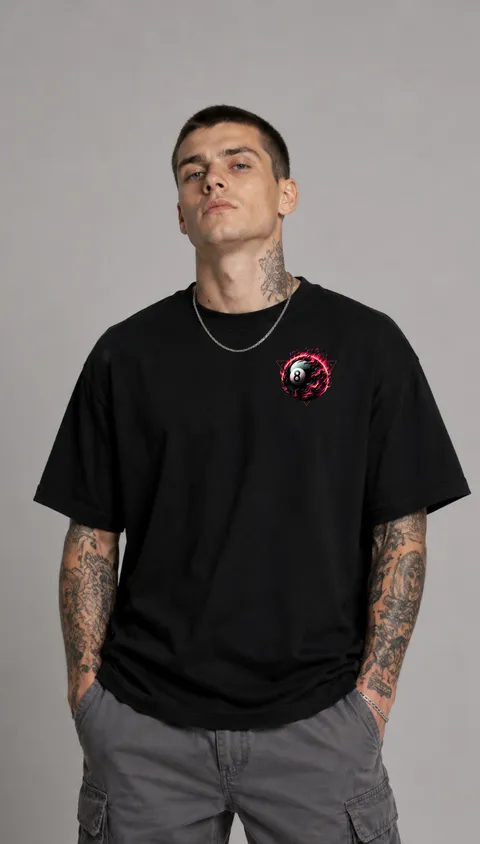 Remera Over Inferno, vista 2