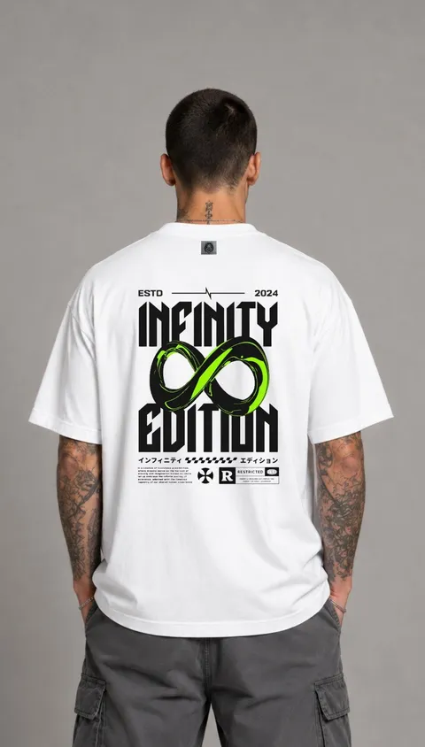 Remera Over Infinity Edition, vista 1