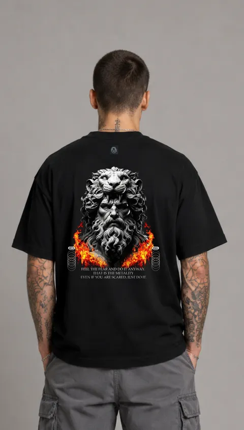 Remera Over Just Do It, vista 1