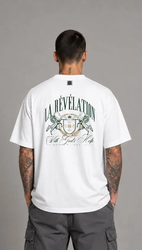 Remera Over LA Revelation, vista 1
