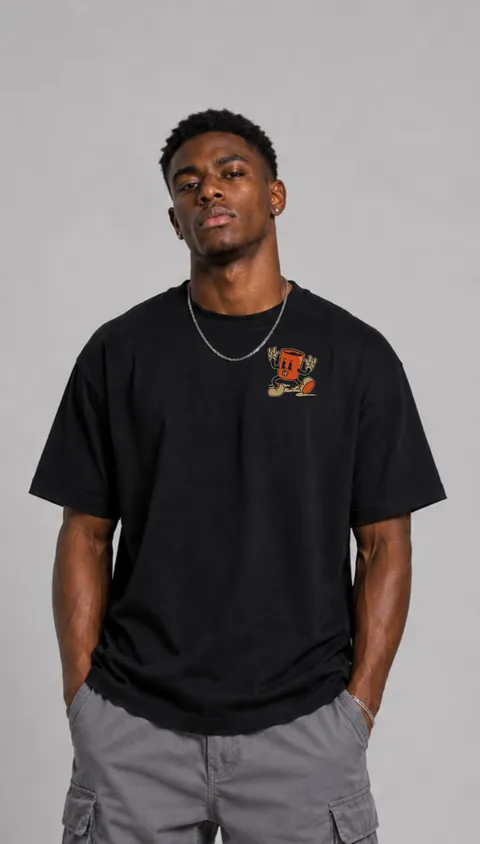Remera Over Life Begins, vista 2