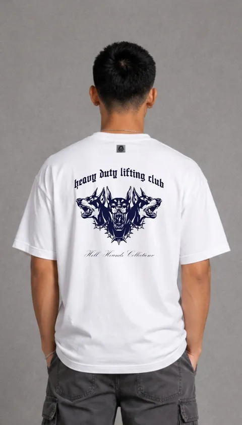 Remera Over Lifting Club, vista 1
