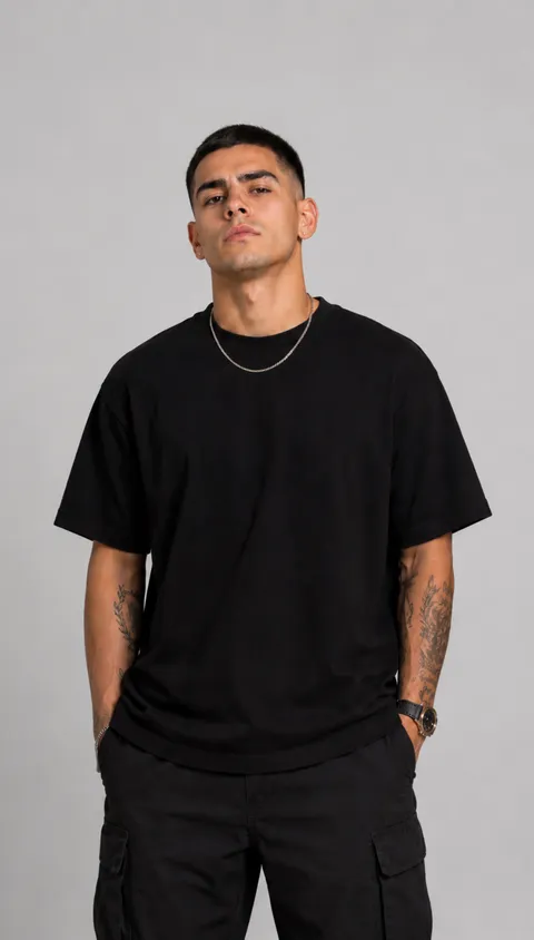 Remera Over Lisa Bilbao, vista 1