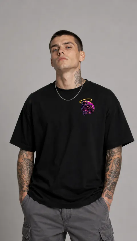 Remera Over Live, vista 2