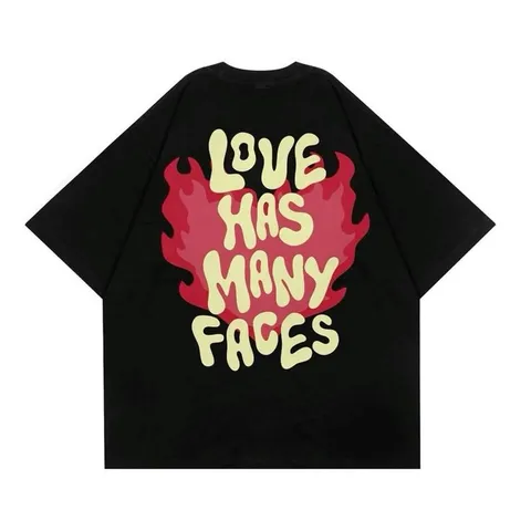 Remera Over Many Faces, vista 5