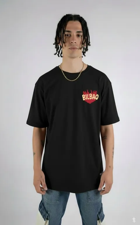 Remera Over Many Faces, vista 4