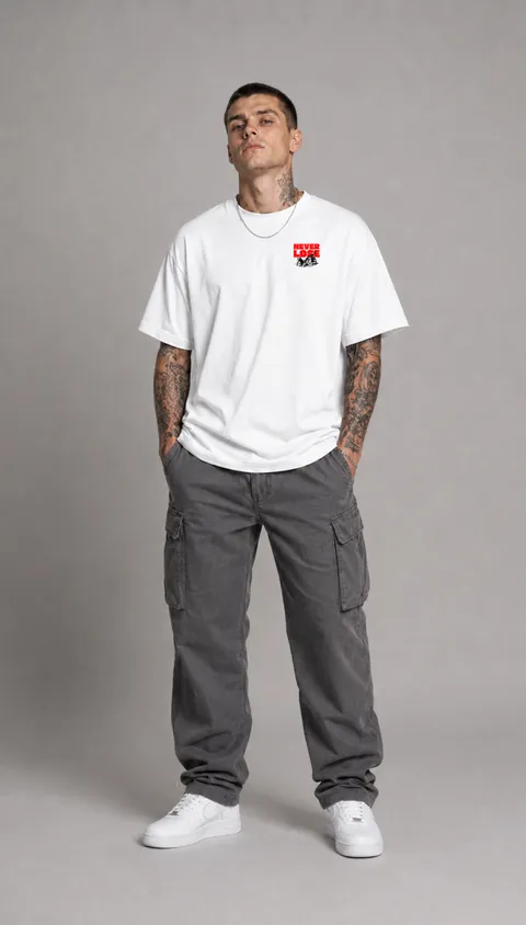 Remera Over Never Lose, vista 4