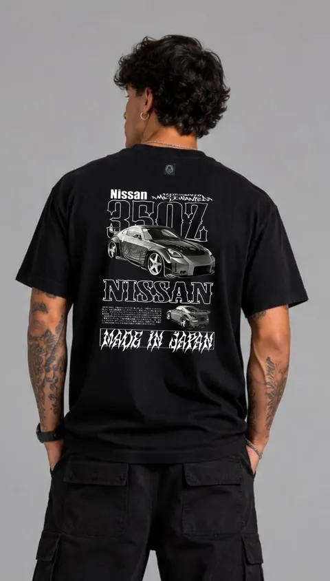 Remera Over Nissan 350z, vista 1