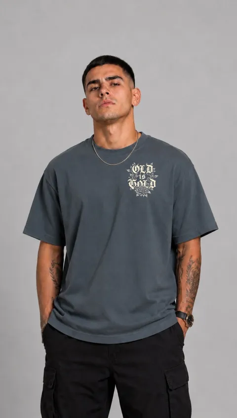 Remera Over Old Is Gold, vista 4