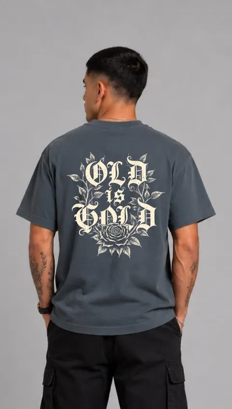 Remera Over Old Is Gold, vista 3
