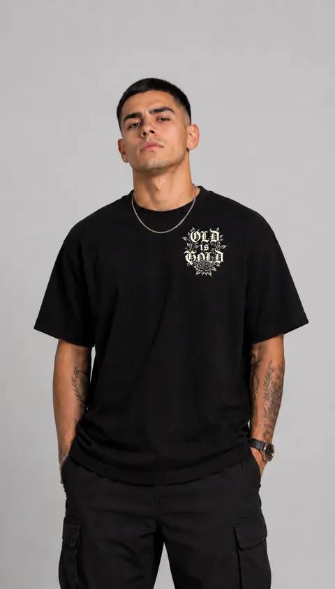 Remera Over Old Is Gold, vista 2