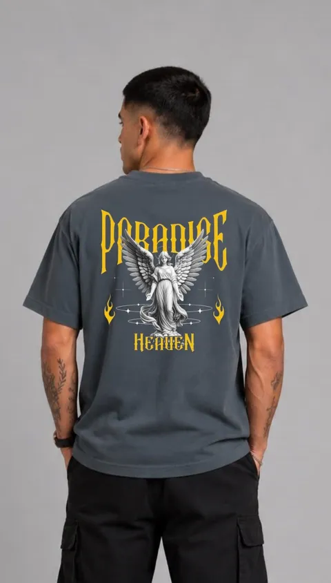 Remera Over Paradise, vista 3