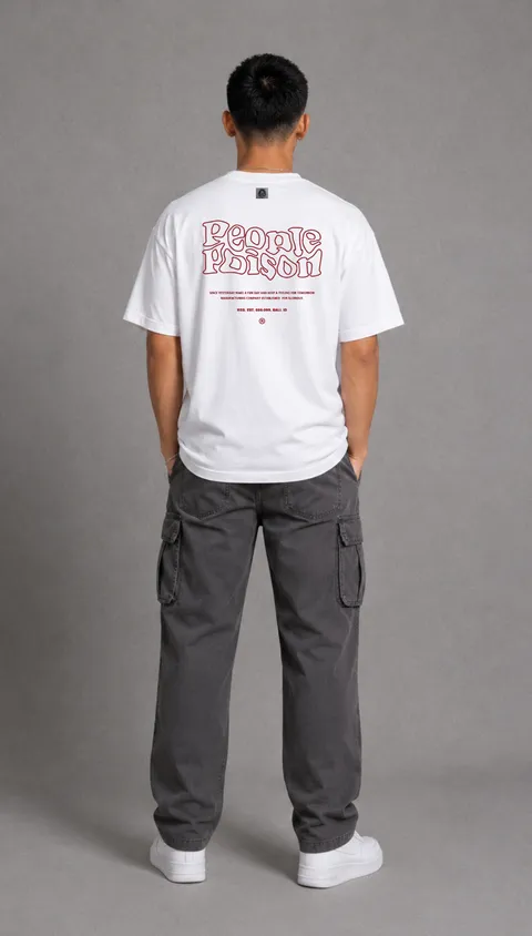 Remera Over People, vista 3