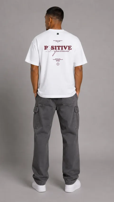 Remera Over Positive, vista 3