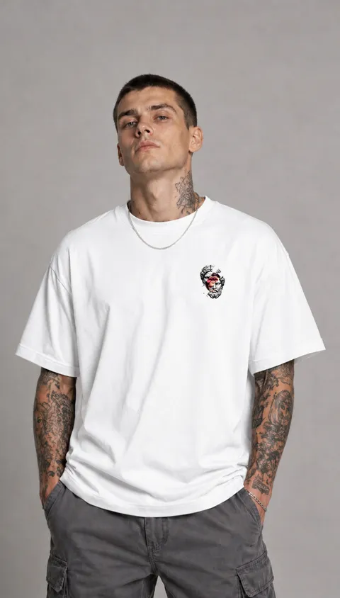 Remera Over Reality, vista 2