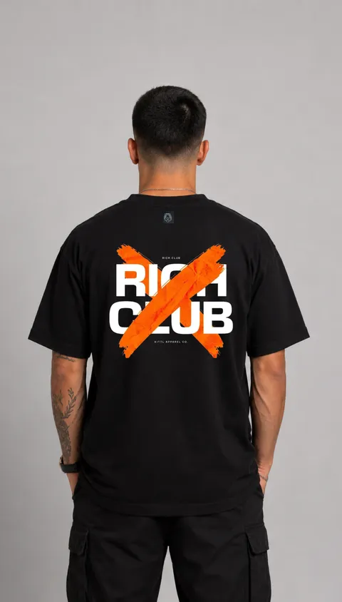 Remera Over Rich Club, vista 1
