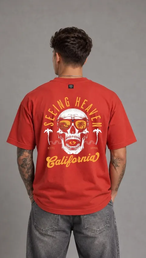 Remera Over Seeing Heaven, vista 1