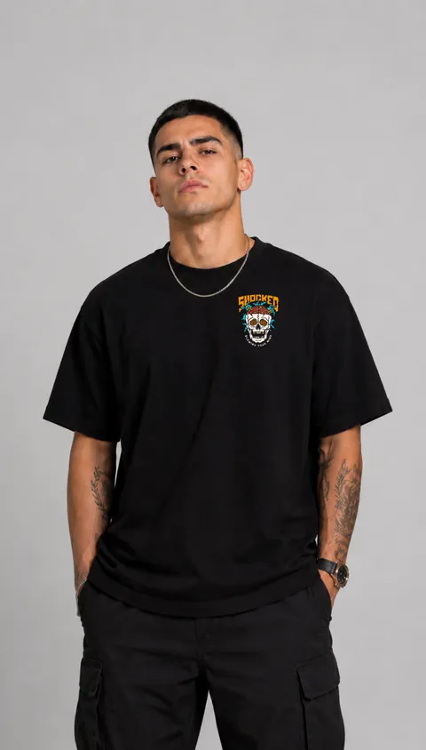 Remera Over Shocked, vista 2
