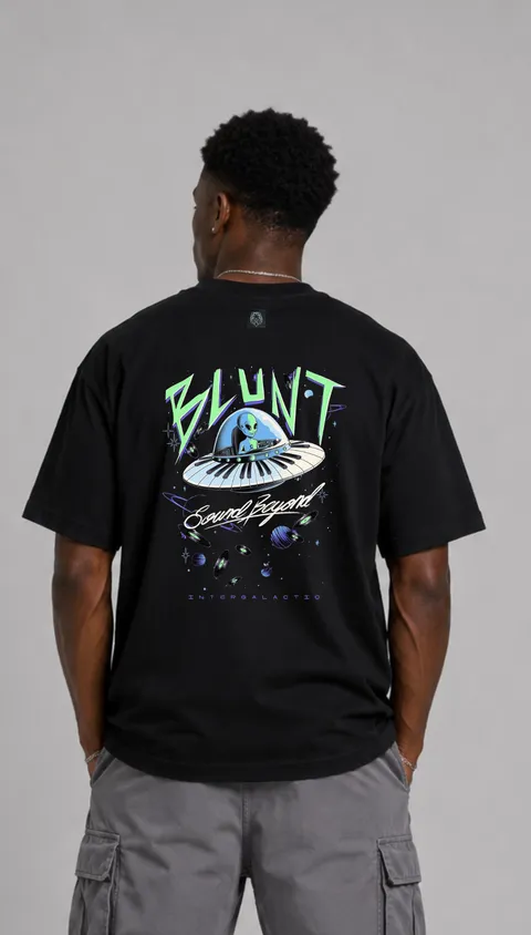 Remera Over Sound, vista 1