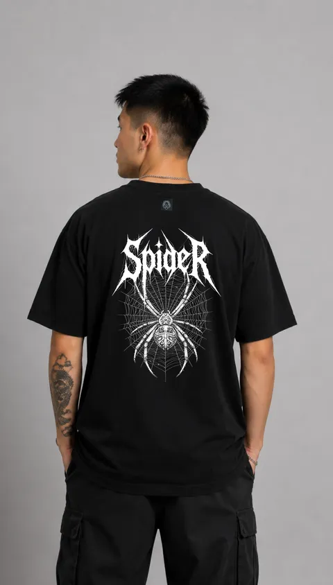 Remera Over Spider, vista 1