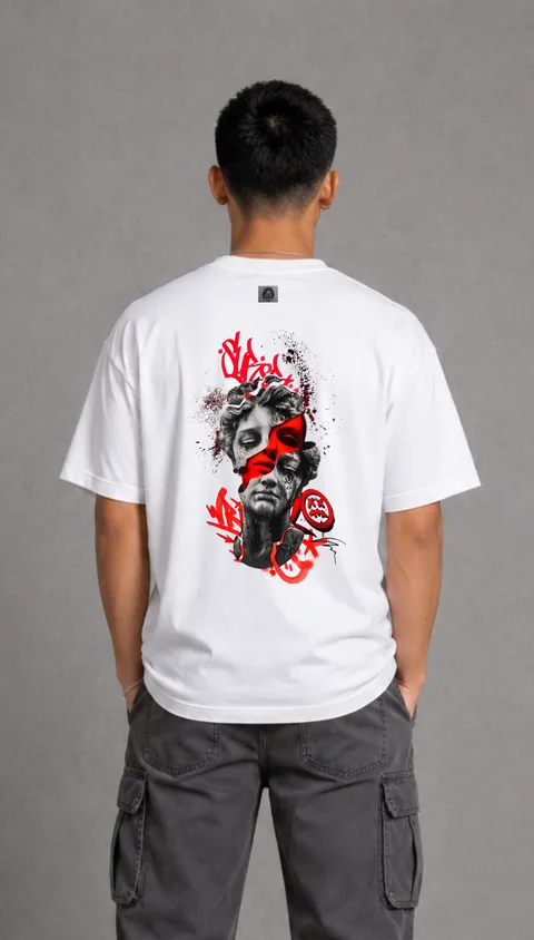Remera Over Statue, vista 1