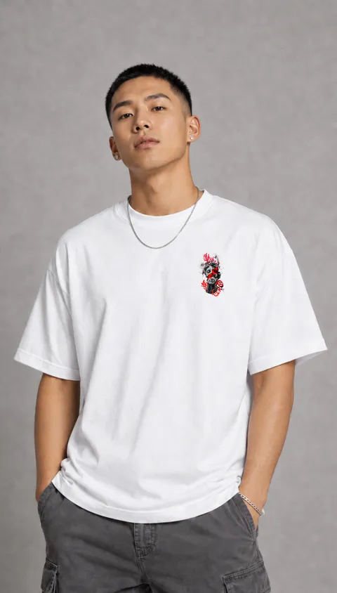 Remera Over Statue, vista 2