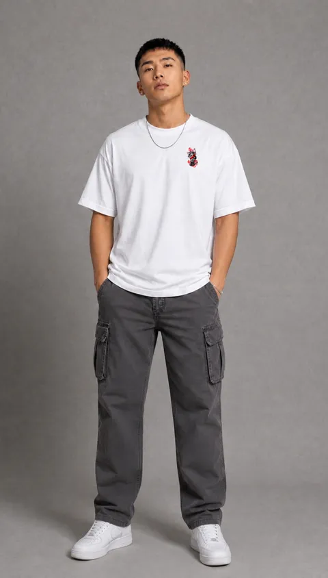 Remera Over Statue, vista 4