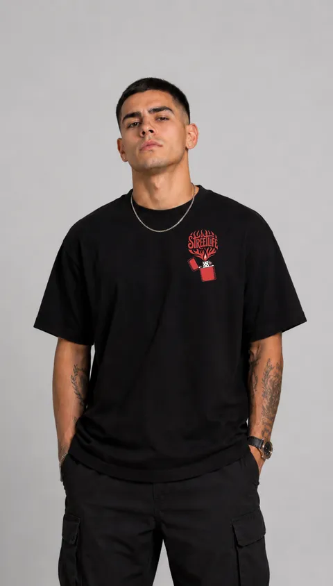 Remera Over Streetlife, vista 2