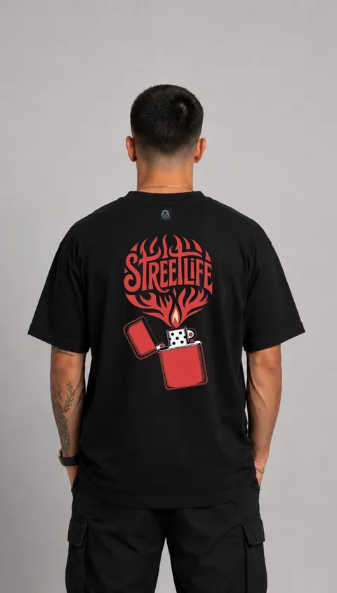 Remera Over Streetlife, vista 1