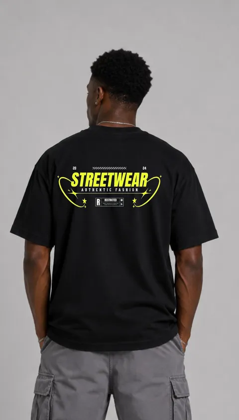Remera Over Streetwear, vista 1