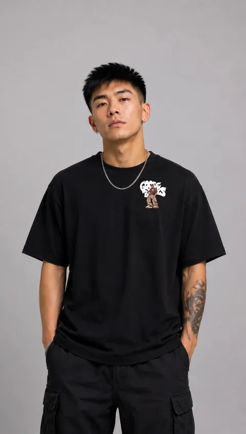 Remera Over Style Chill, vista 2