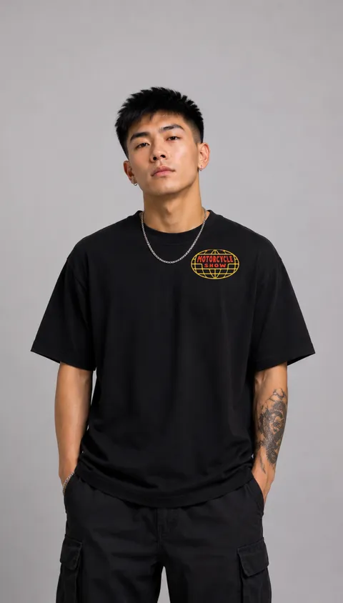 Remera Over The One, vista 2