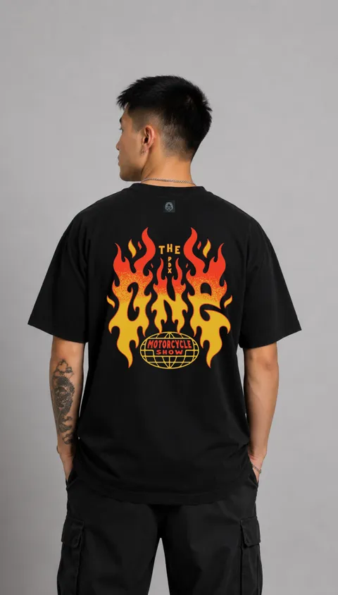 Remera Over The One, vista 1
