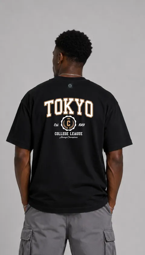 Remera Over Tokyo, vista 1