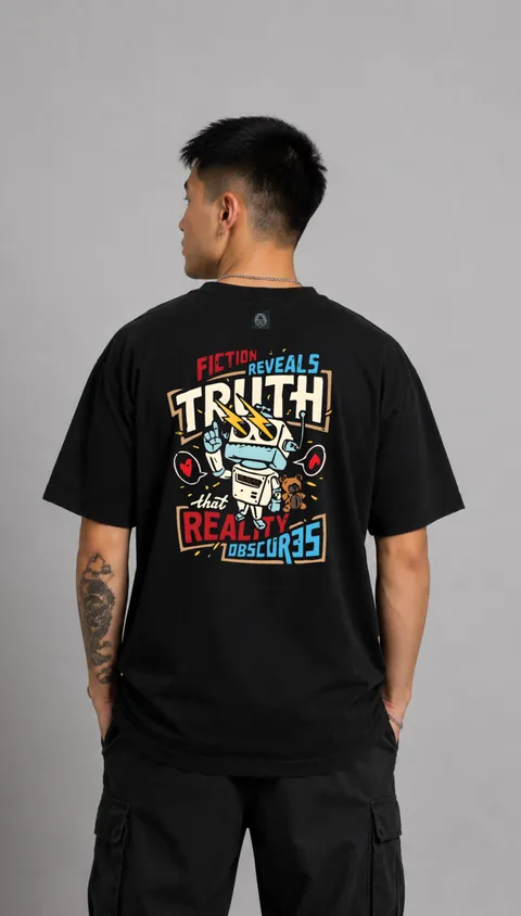 Remera Over Truth, vista 1